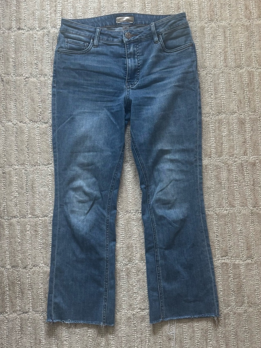 Kut from the Kloth Women's Dark Blue Boot Cut Jeans